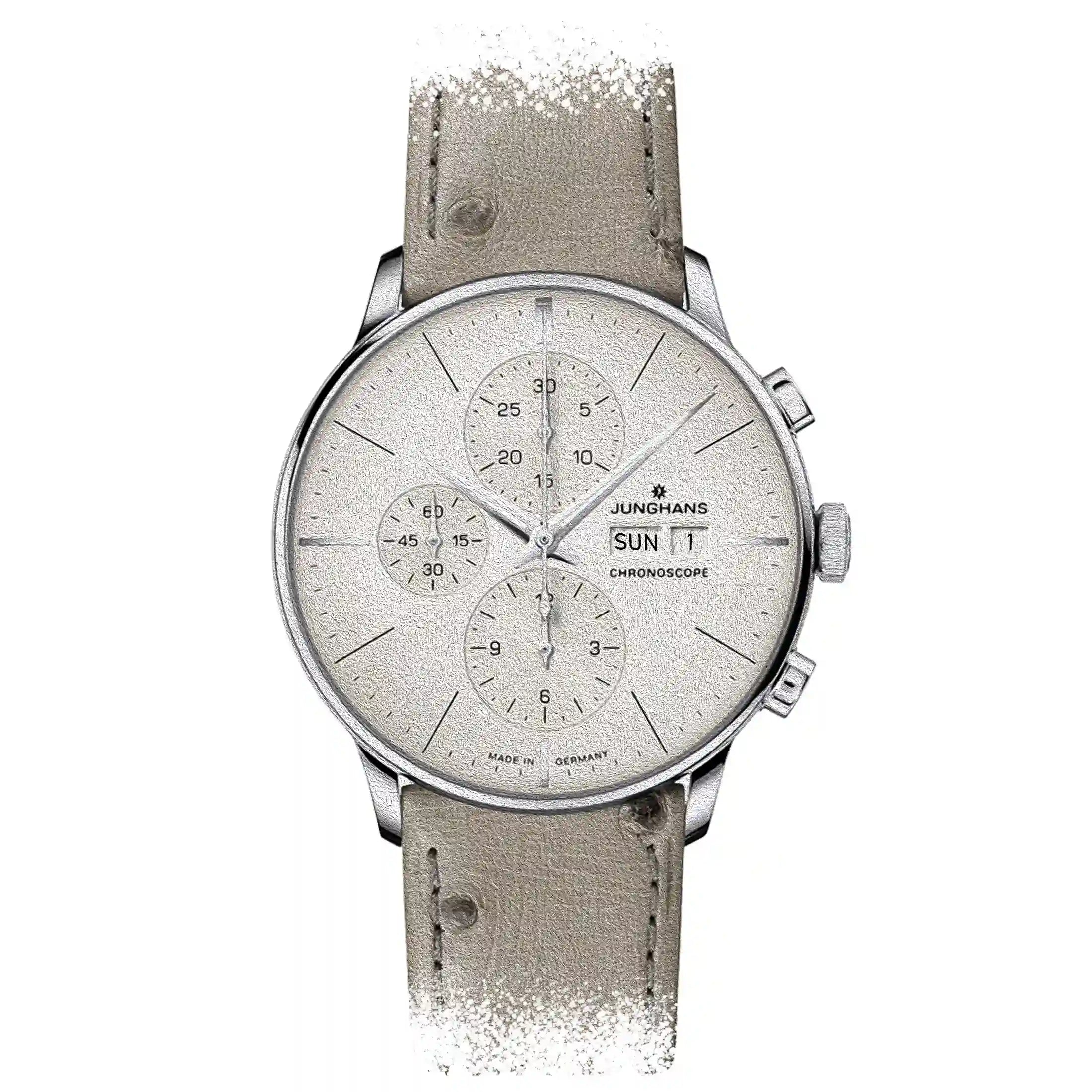 Junghans Meister Automatic Grey 40mm English Calendar