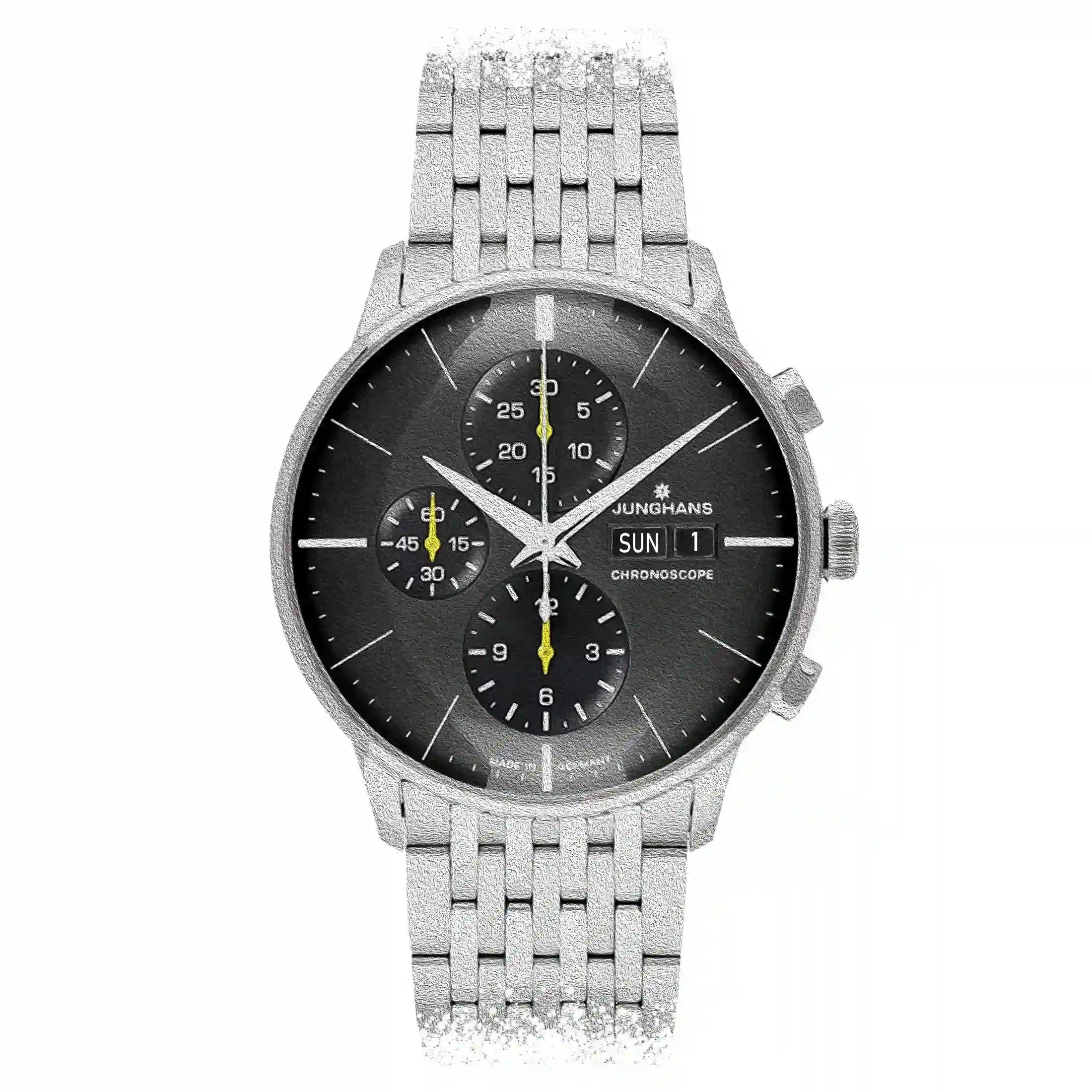 Junghans Meister Automatic Grey English Calendar 40mm English Calendar