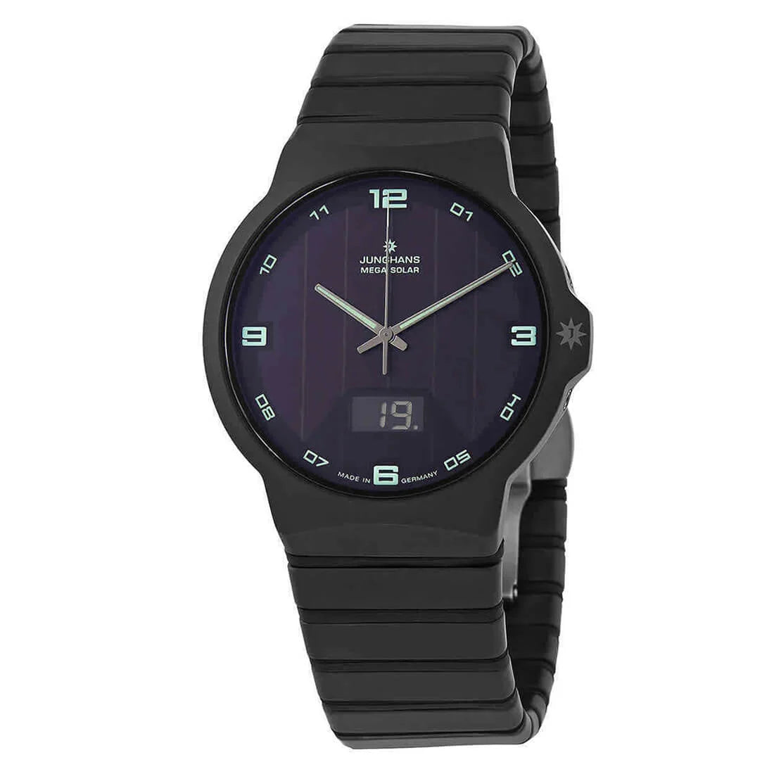 Junghans Solar Quarz Schwarz 41 mm