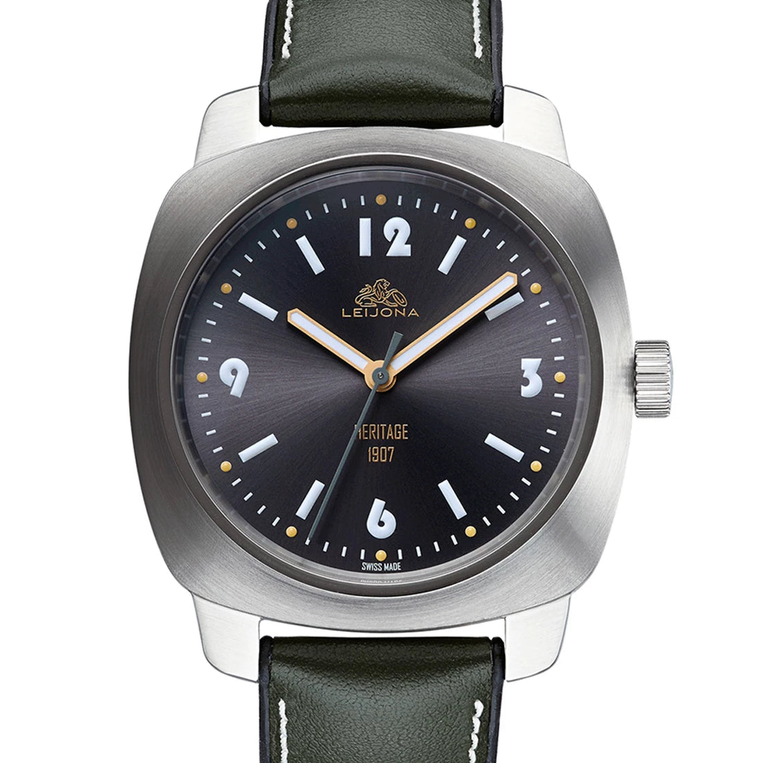 Voutilainen x Leijona Jalo Sport Automatic Grijs 45 mm