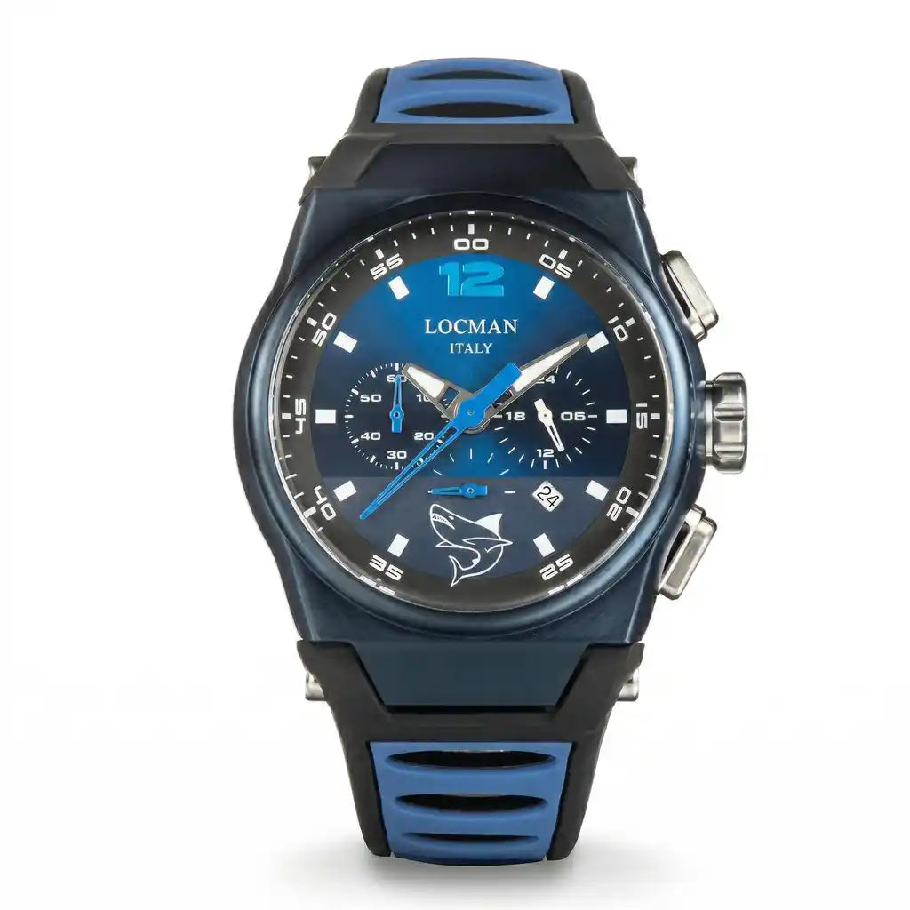 Locman Mare Quartz Blue 44mm