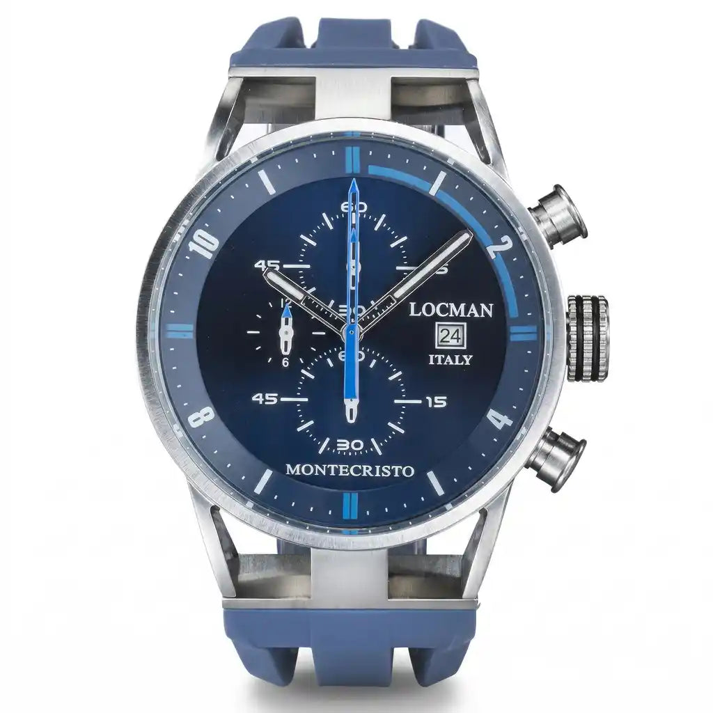 Locman Montecristo Quartz Blue 44mm
