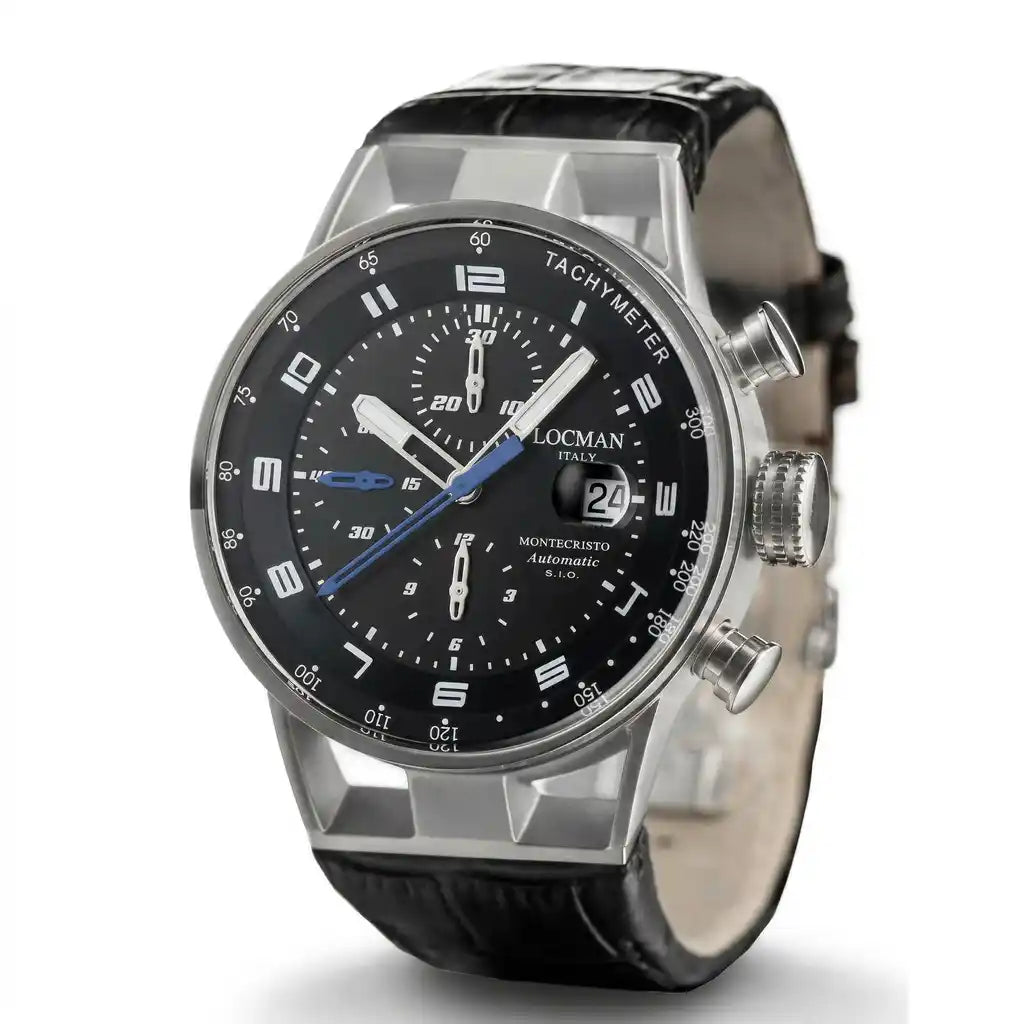 Locman Montecristo Automatic Black 44mm