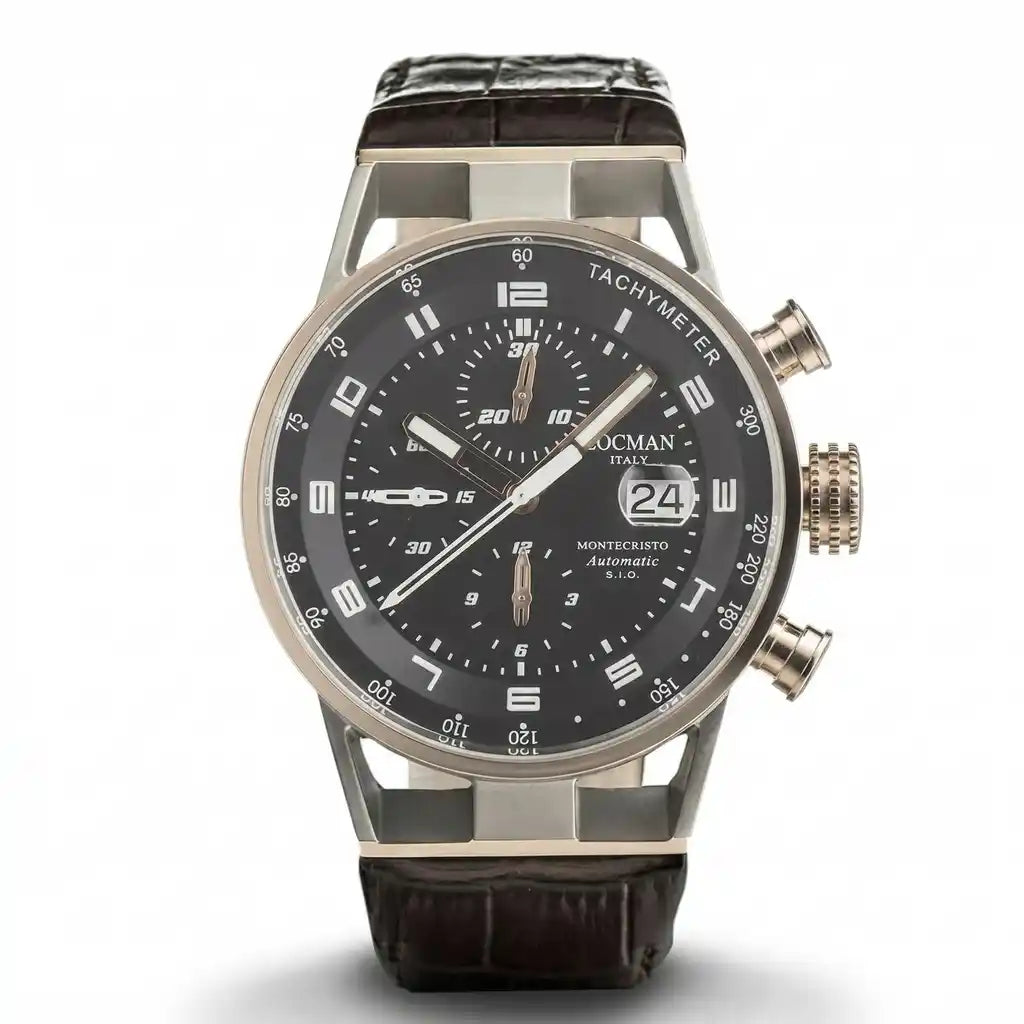 Locman Montecristo Automatic Black 44mm