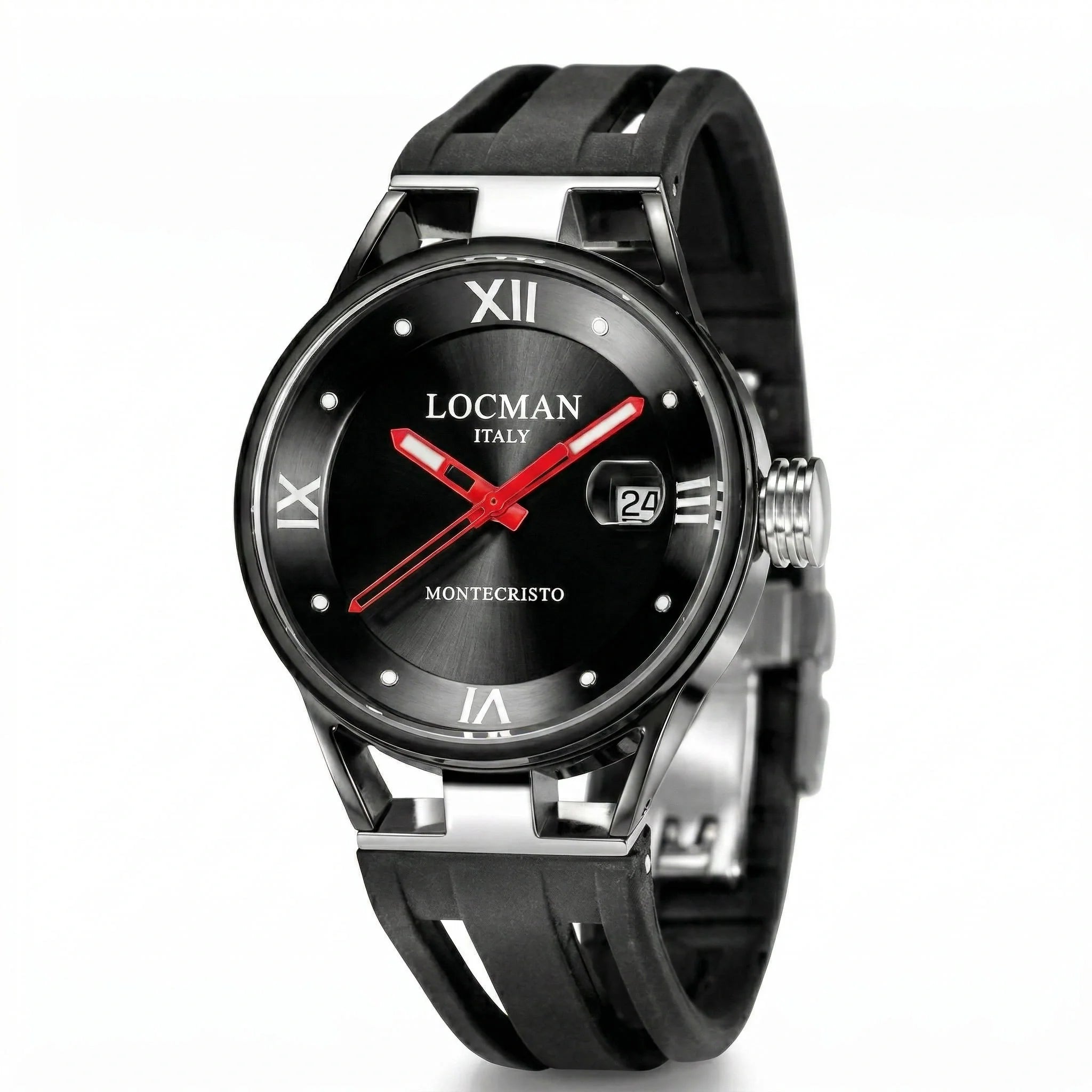 Locman Monte Cristo Quartz Black 35mm