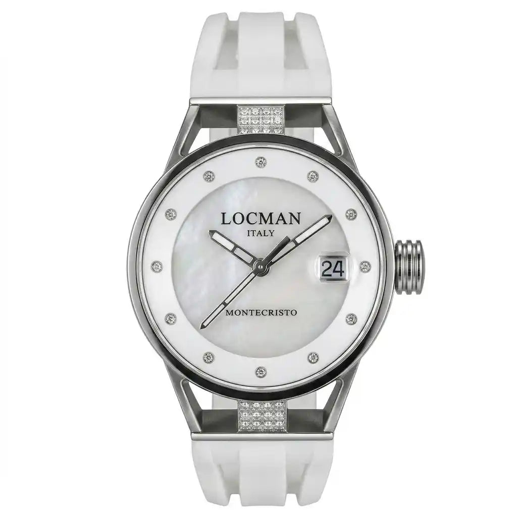 Locman Montecristo Quartz Mother of Pearl 34mm