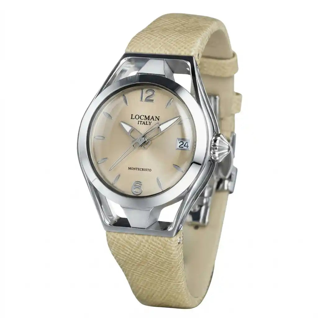 Locman Montecristo Quartz Beige 36mm