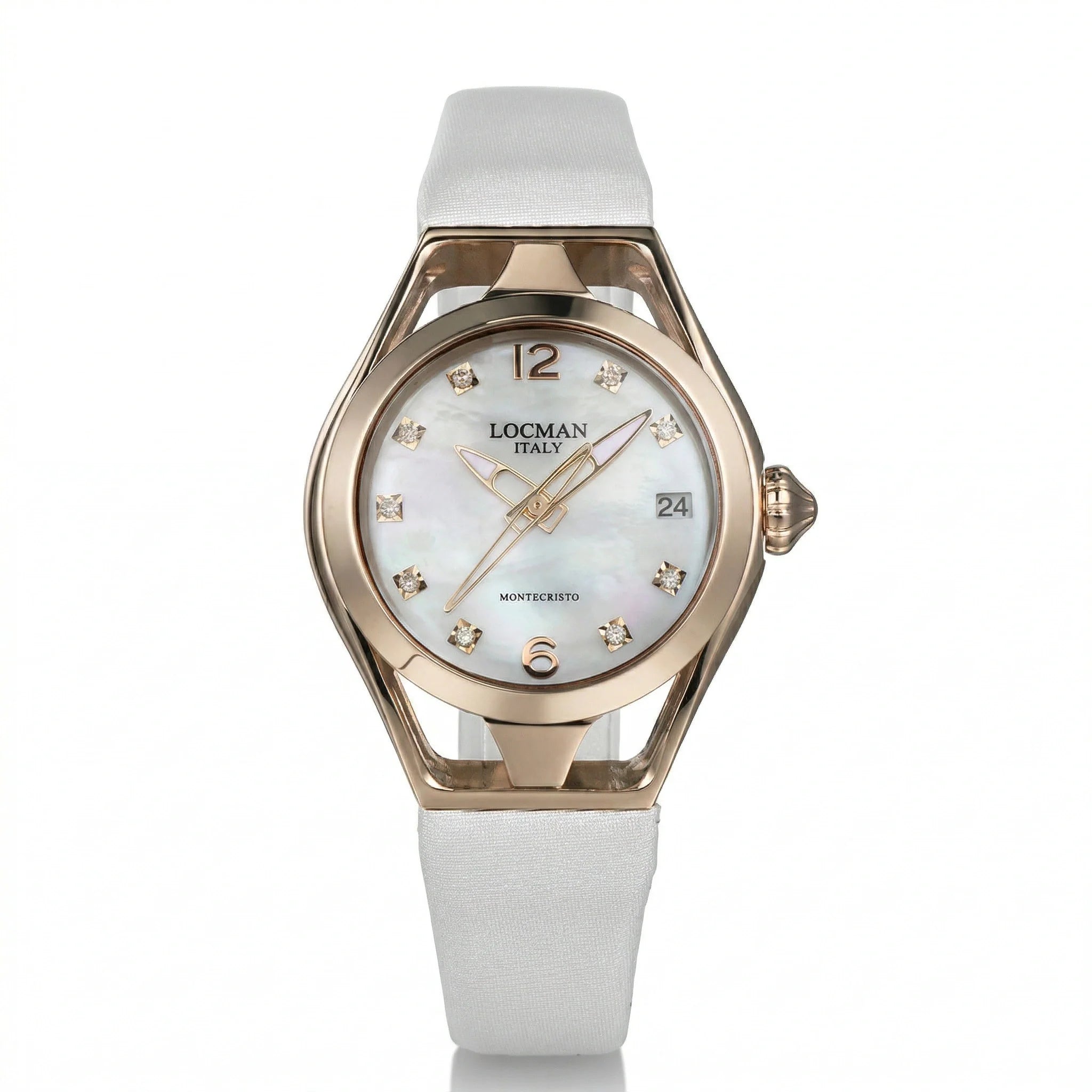 Locman Monte Cristo Quartz Mother of Pearl 35mm
