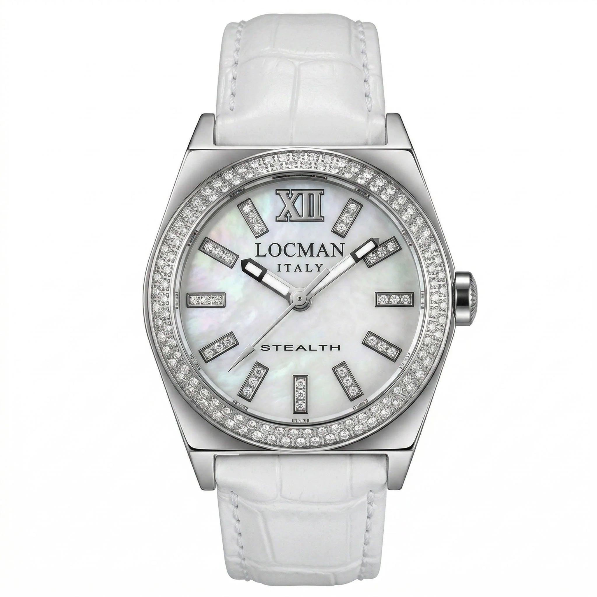 Locman Stealth Quartz Mother of Pearl 33mm