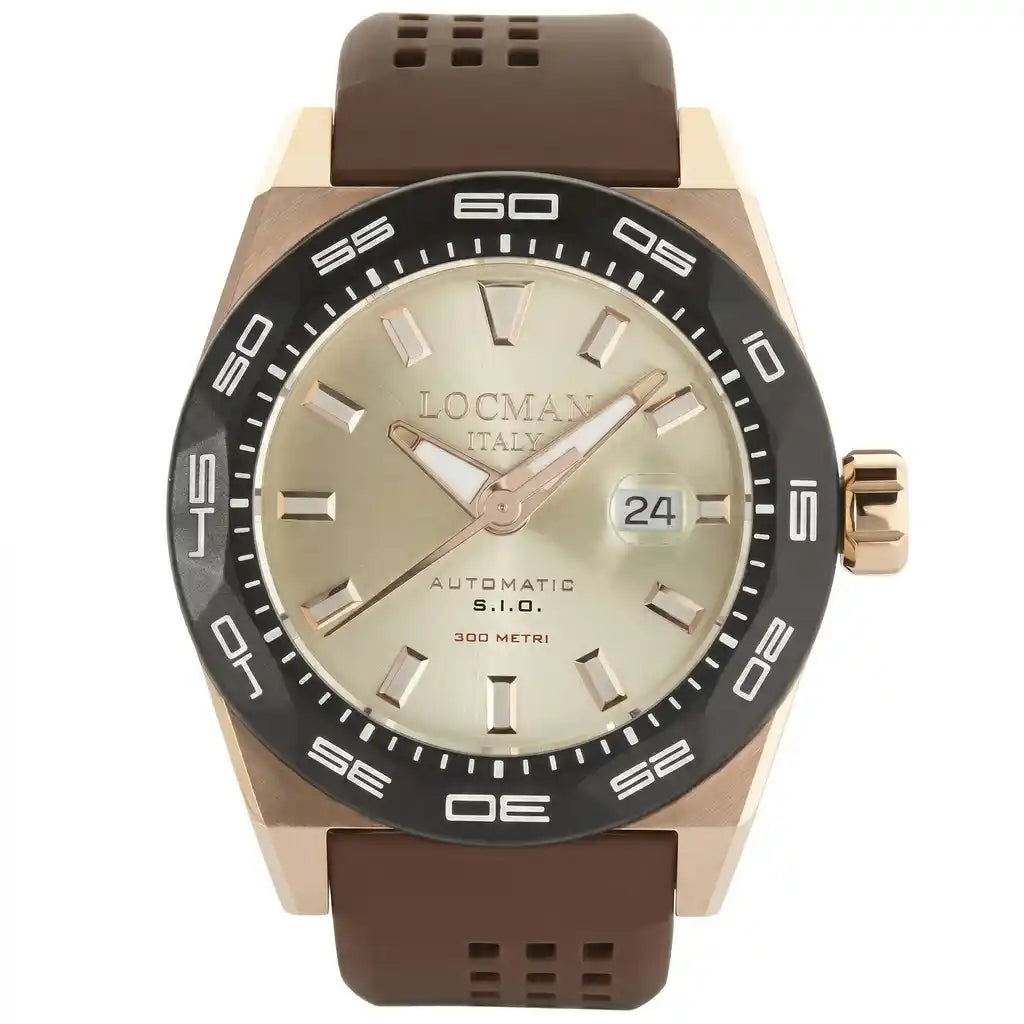 Locman Stealth Automatic Champagne 46mm
