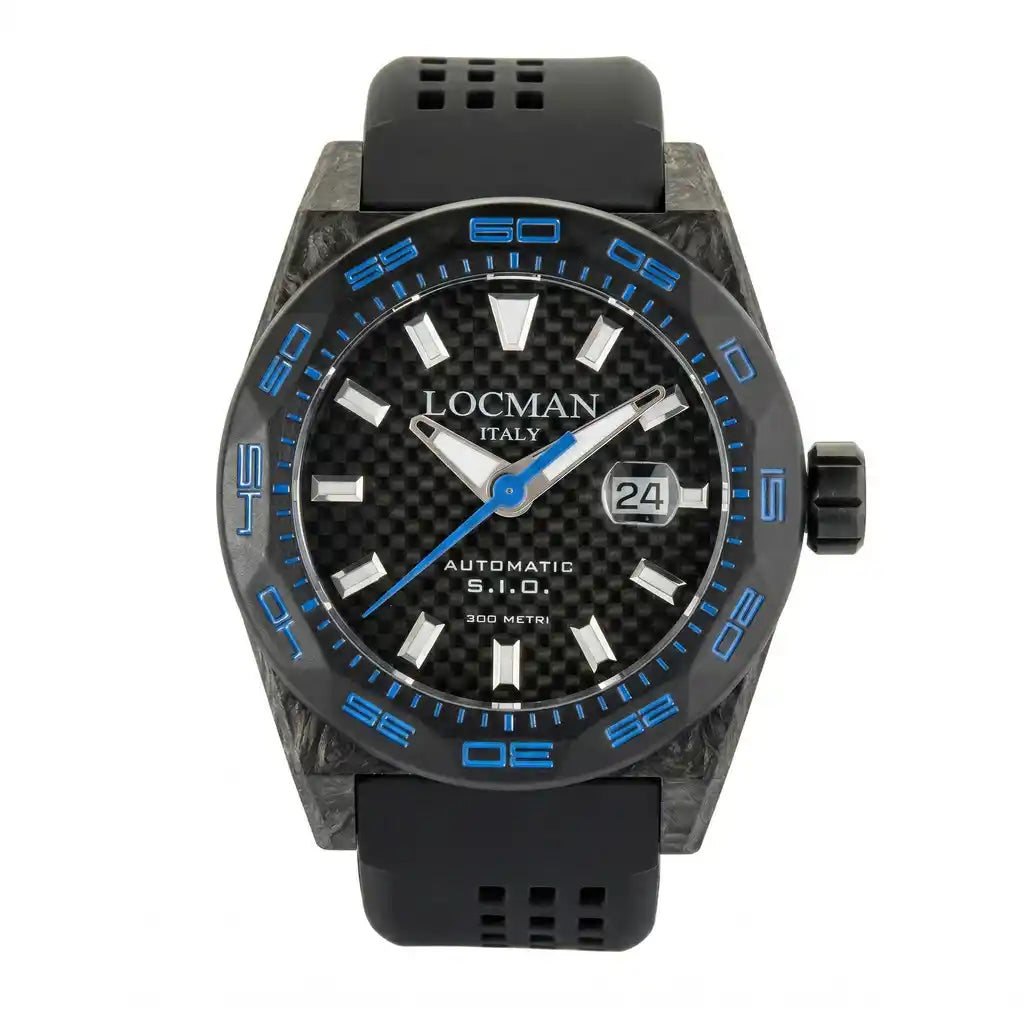 Locman Stealth Automatic Black 46mm