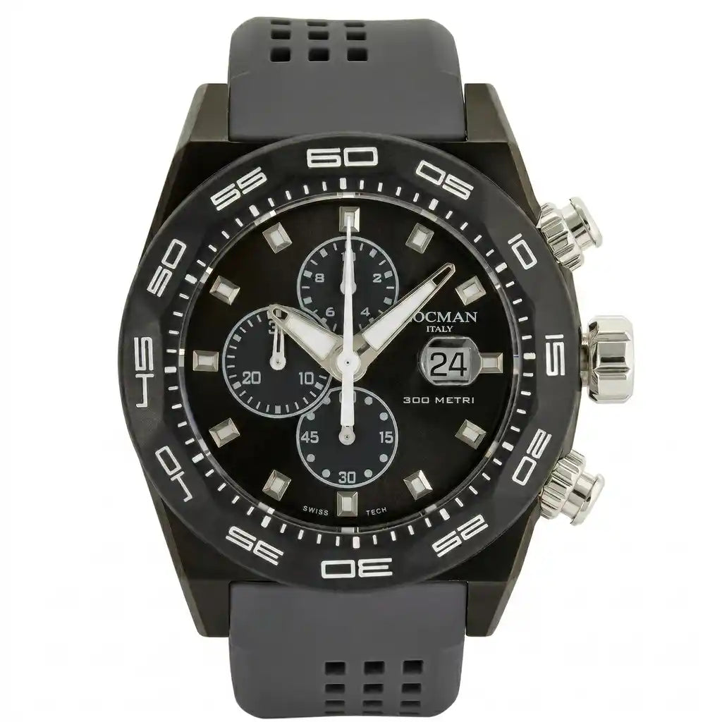 Locman Stealth Quartz Black 46mm
