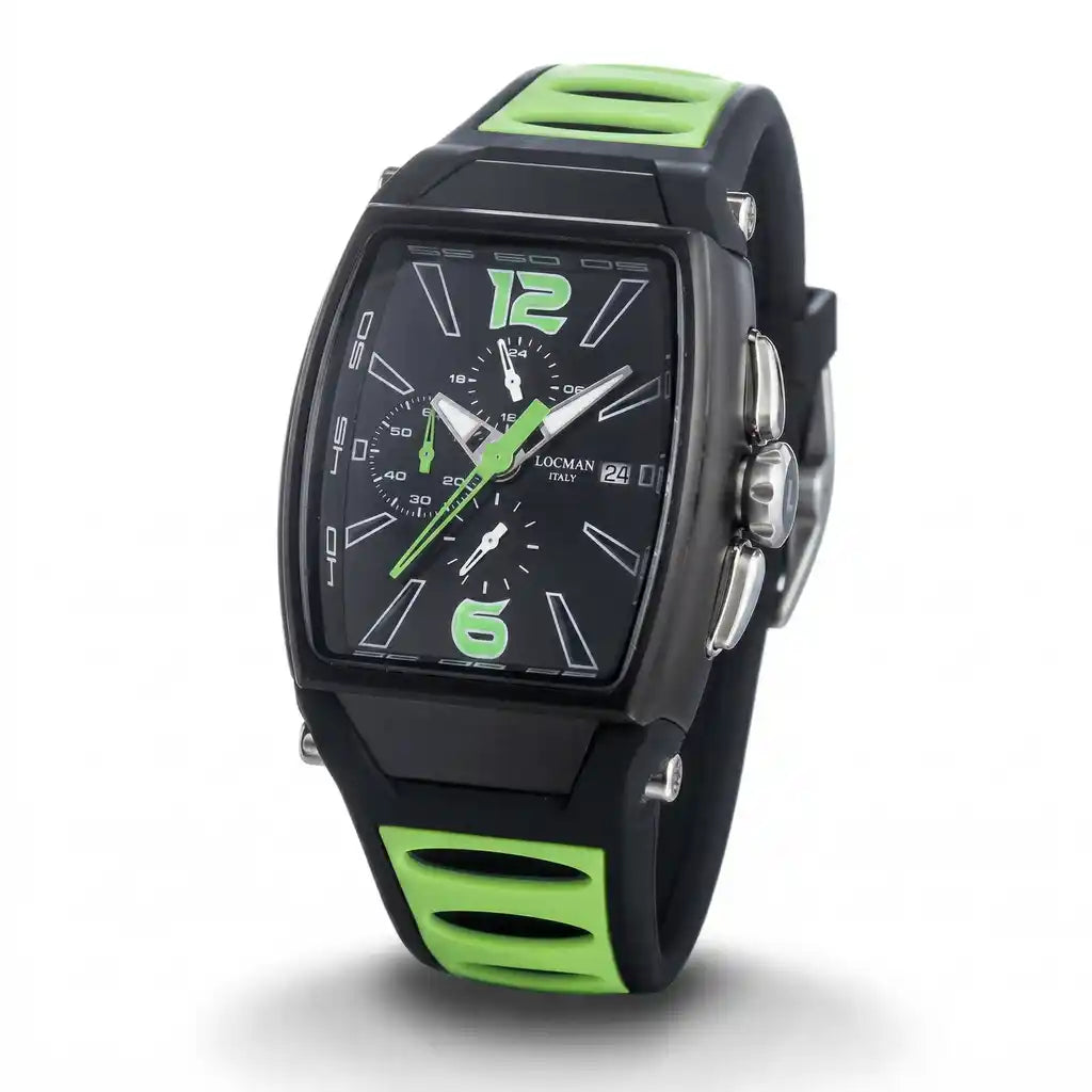 Locman Tremila Quartz Black 50mm