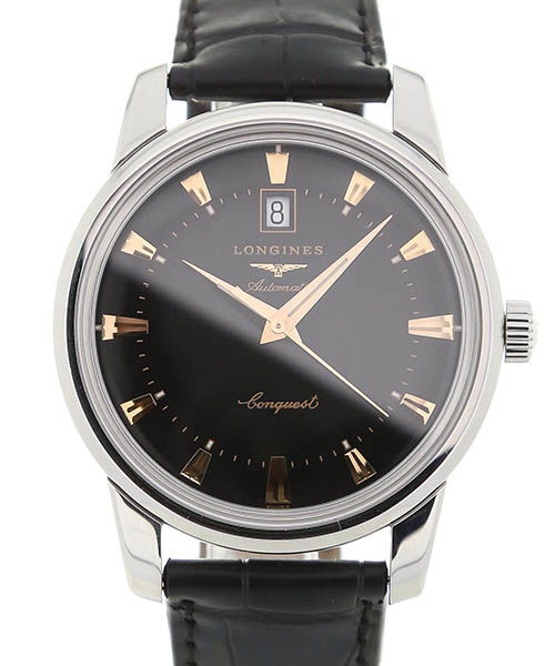 Longines Longines Heritage Automatik Schwarz