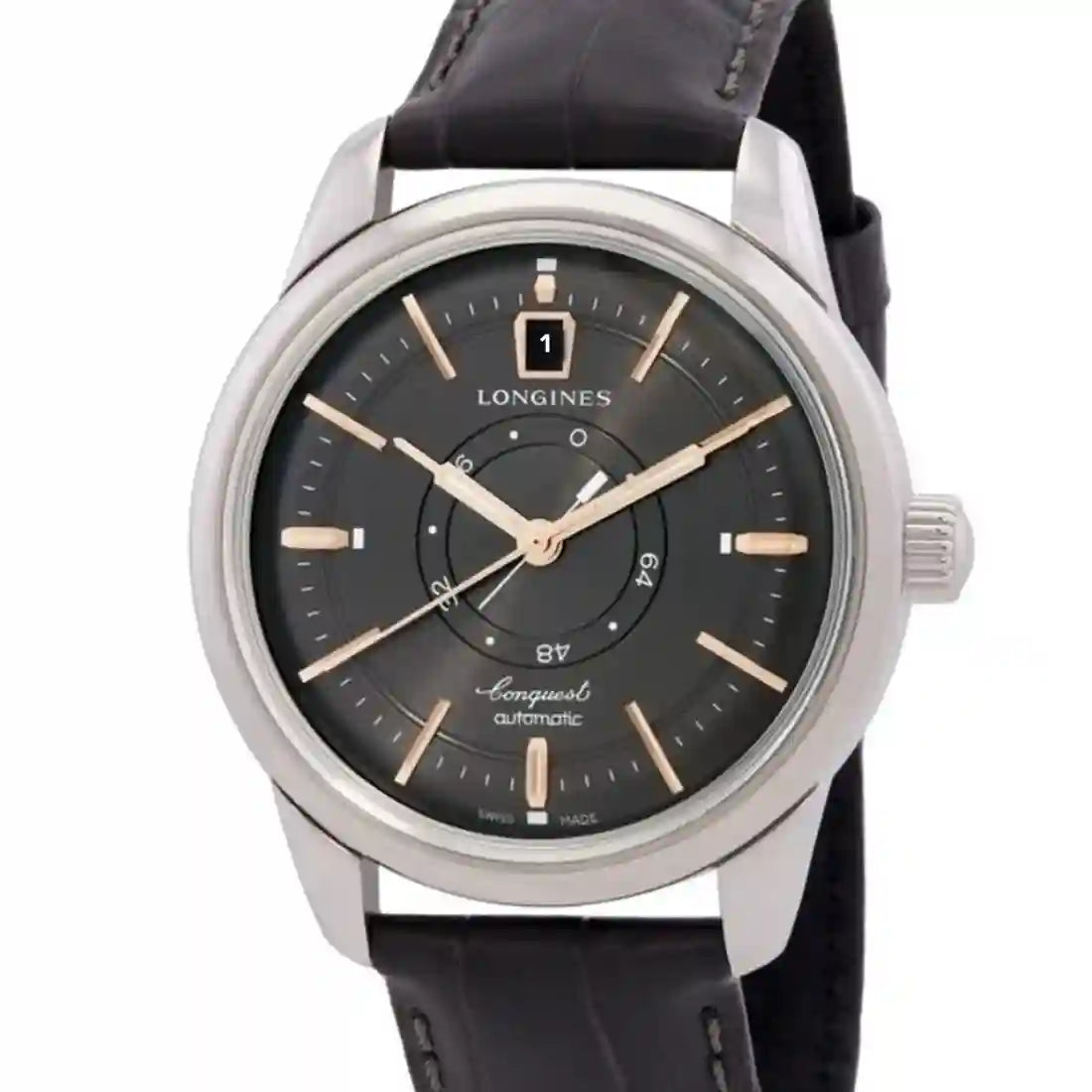 Longines Conquest Automatik Grau
