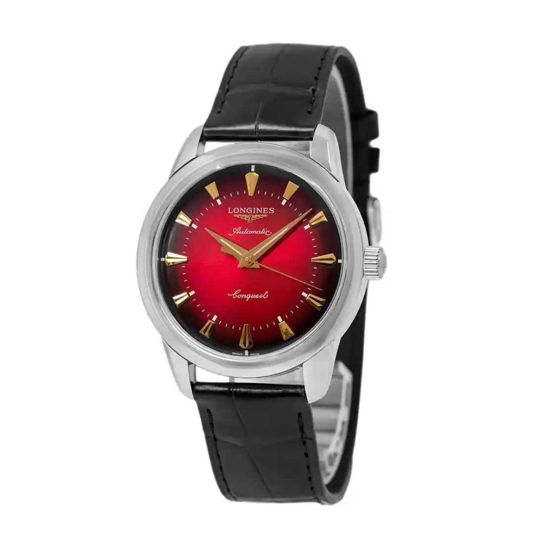 Longines Conquest Automatik Rot