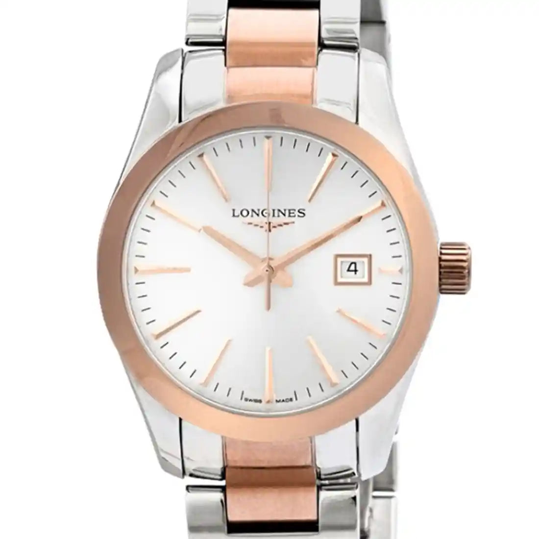 Longines Conquest Quartz Zilver 30 mm