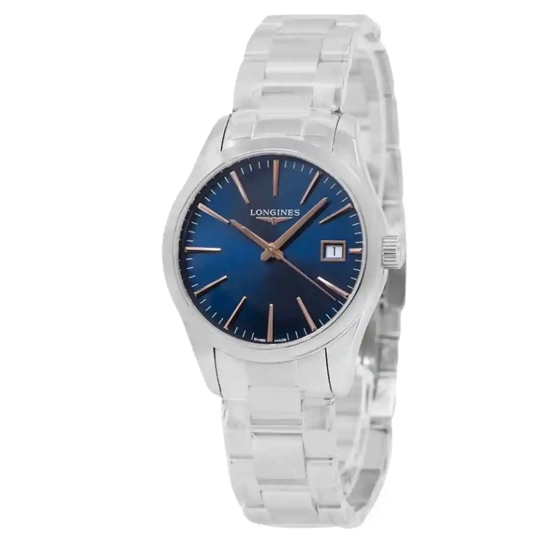 Longines Conquest Quartz Blauw 34 mm