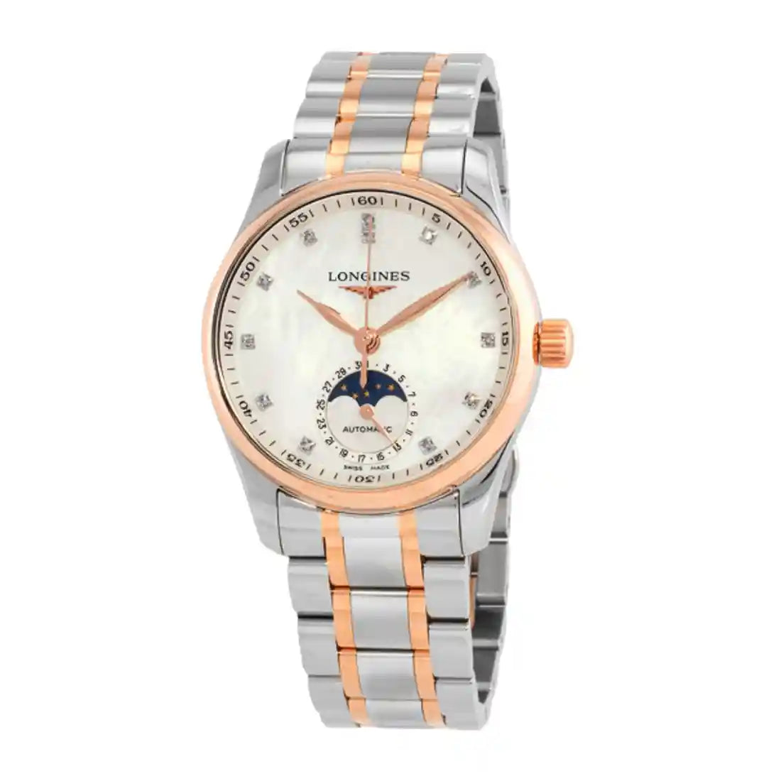 Longines Conquest Automatic met parelmoer, 34 mm