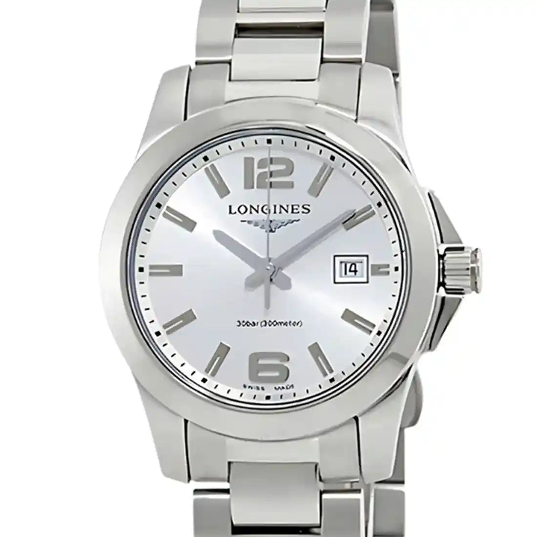 Longines Conquest Quartz Zilver 29 mm
