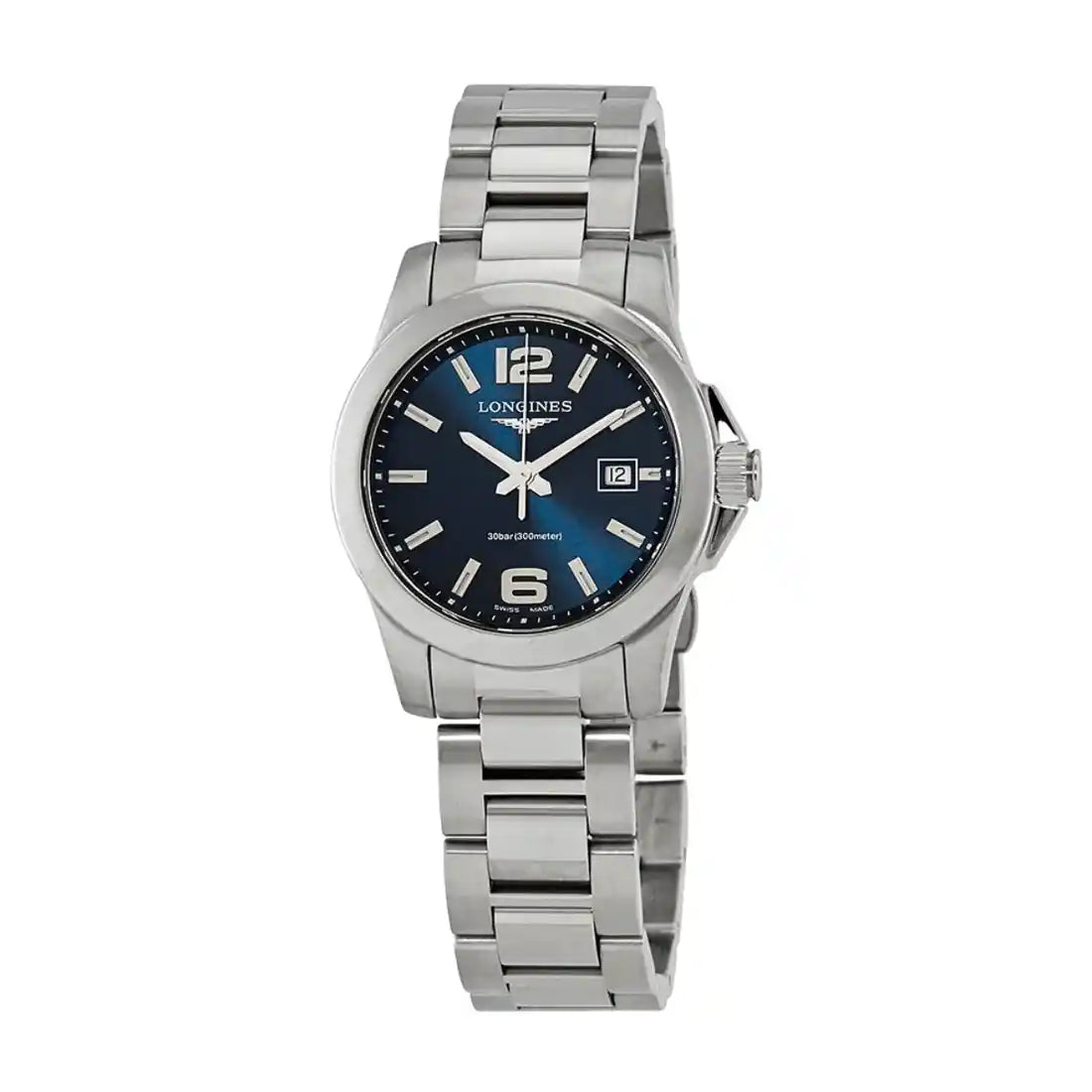 Longines Conquest Quartz Blauw 30 mm