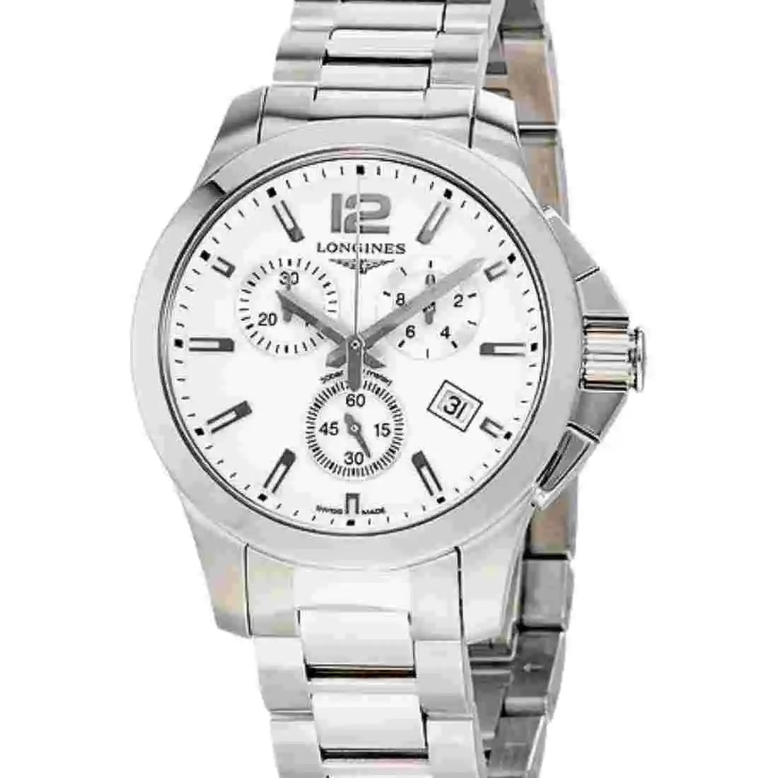 Longines Conquest Quartz Wit 36 mm