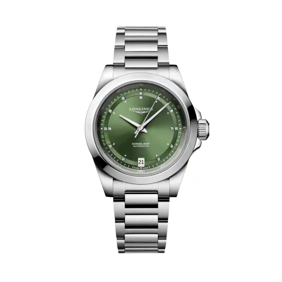 Longines Conquest Automatic Groen 34 mm