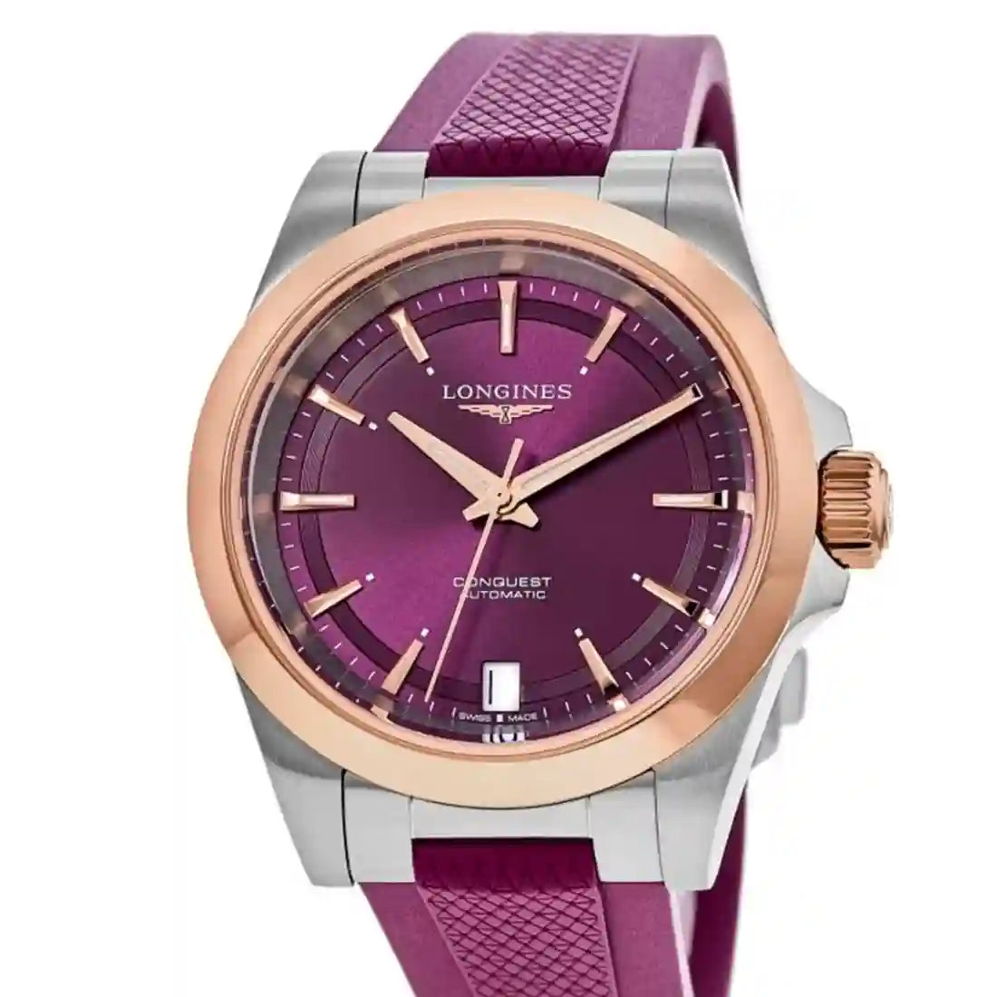 Longines Conquest Automatik Violett