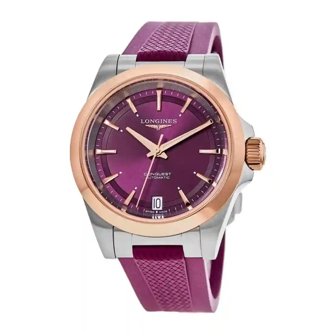 Longines Conquest Automatik Violett