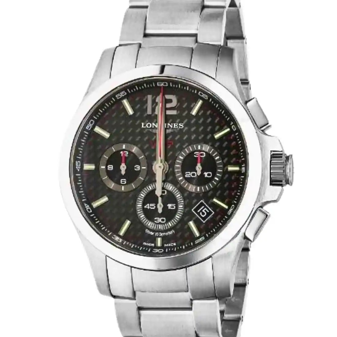 Longines Conquest Quartz Zwart 42 mm