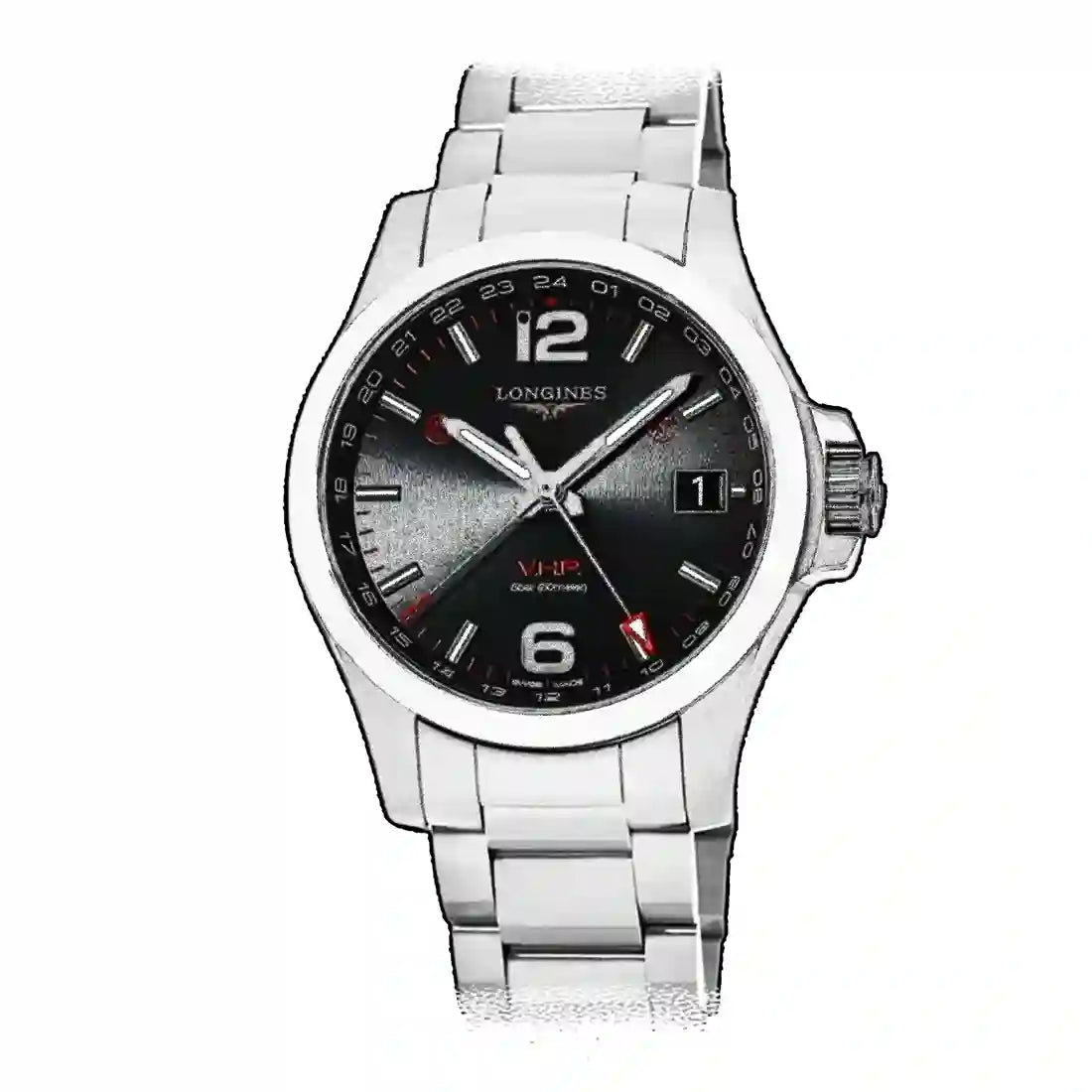 Longines Conquest Quartz Zwart 41 mm