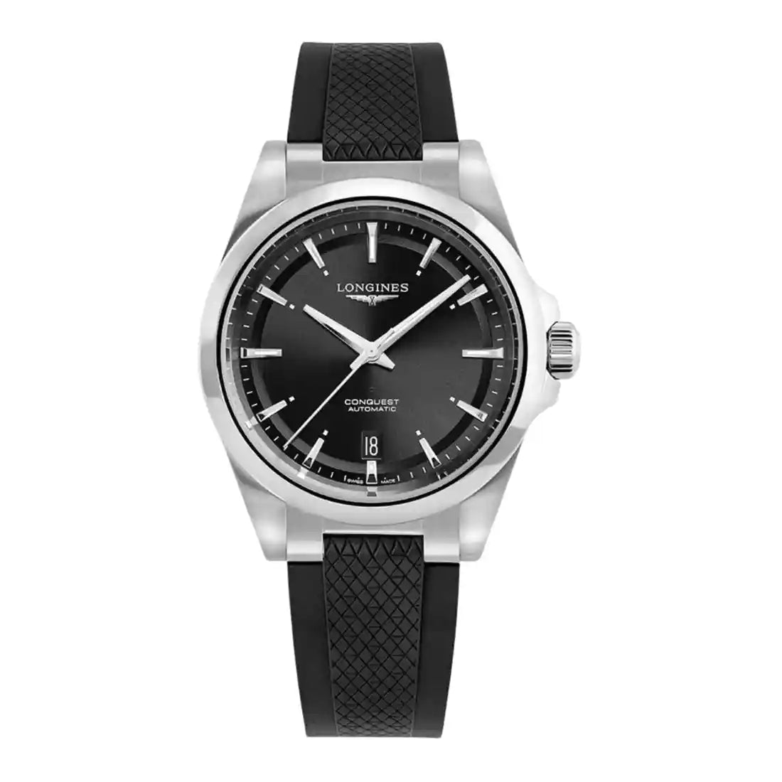 Longines Conquest Automatic Zwart 38 mm