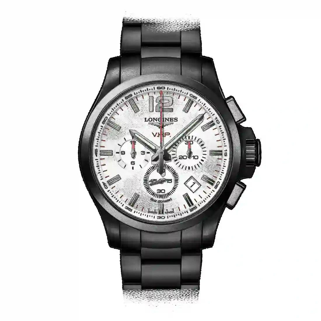 Longines Conquest Quartz Wit 44 mm