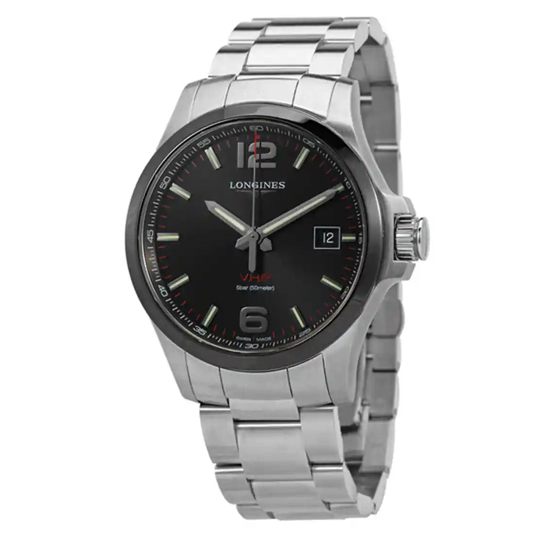 Longines Conquest Quartz Black 43mm