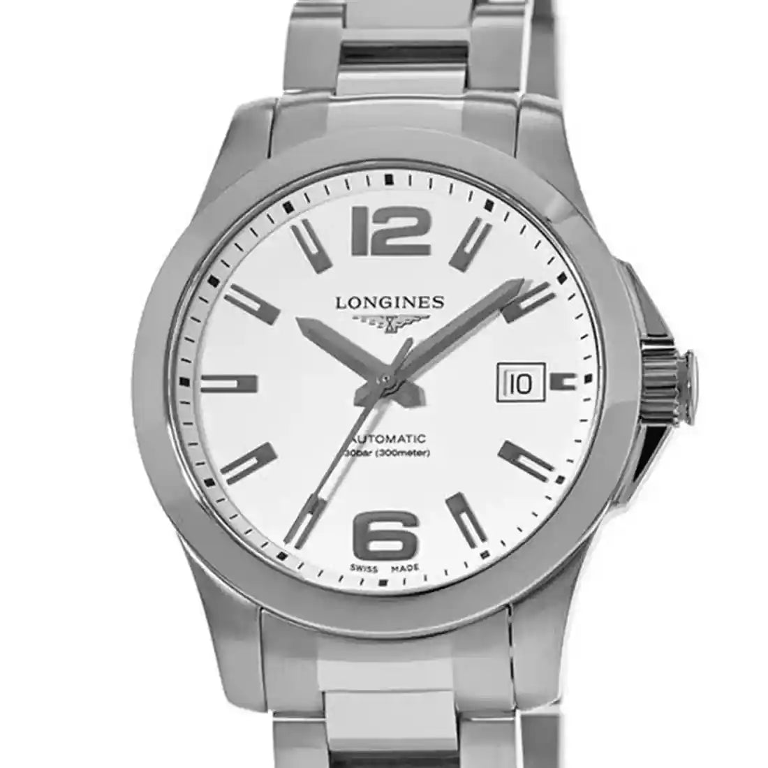 Longines Conquest Automatic White 39mm