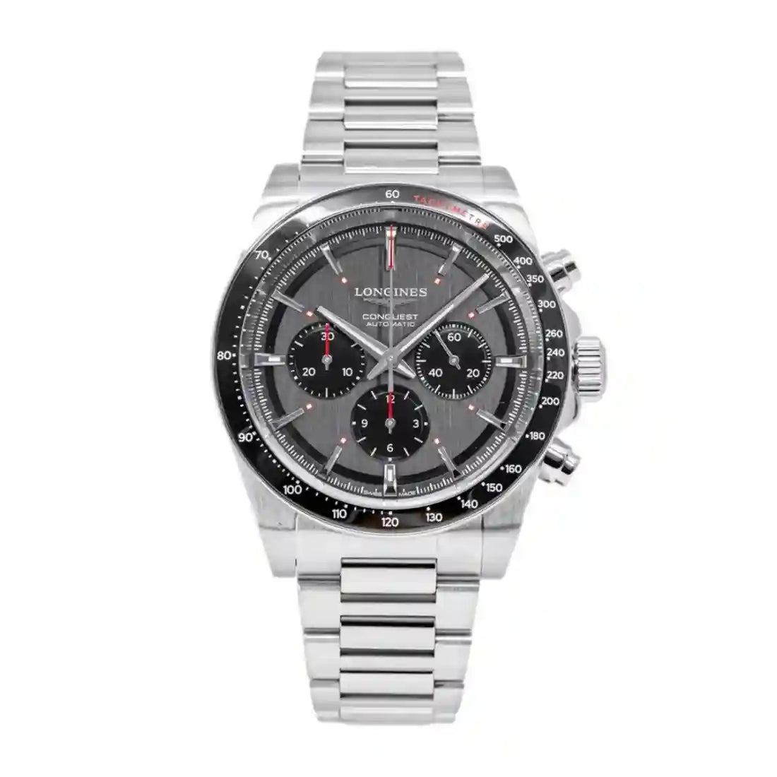 Longines Conquest Automatik Grau