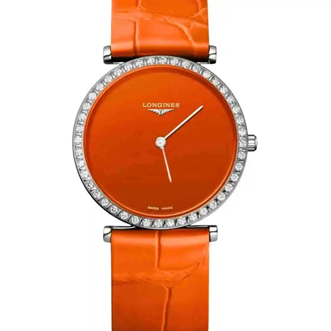 Longines Elegance quartz oranje 29 mm