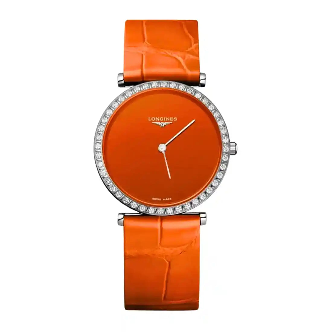 Longines Elegance quartz oranje 29 mm