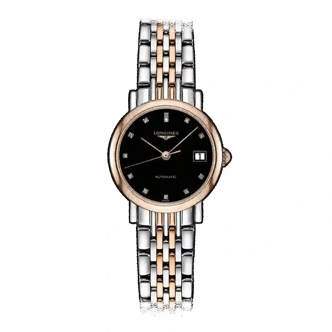 Longines Elegant Automatik Schwarz