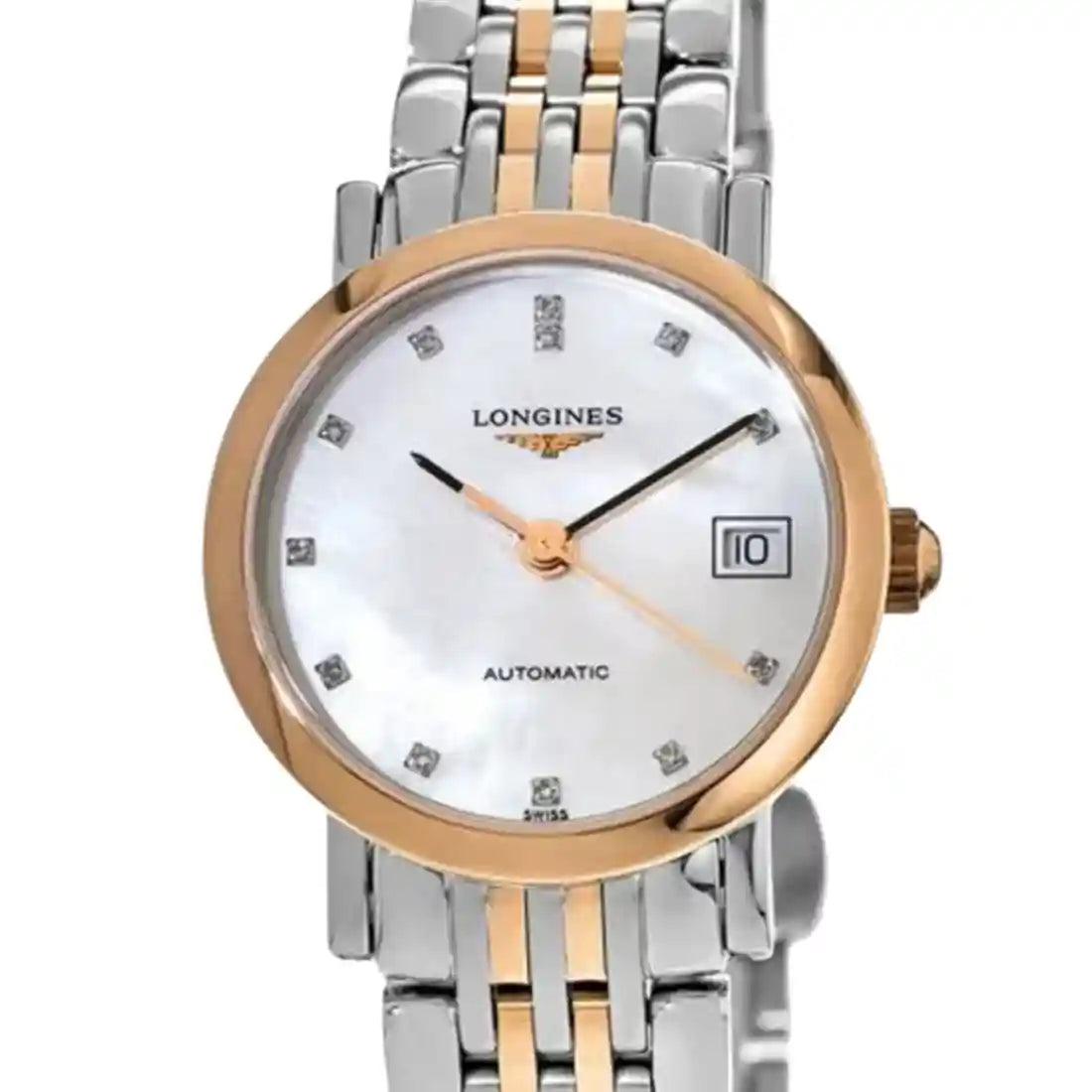 Longines Elegant Automatic met parelmoer, 26 mm
