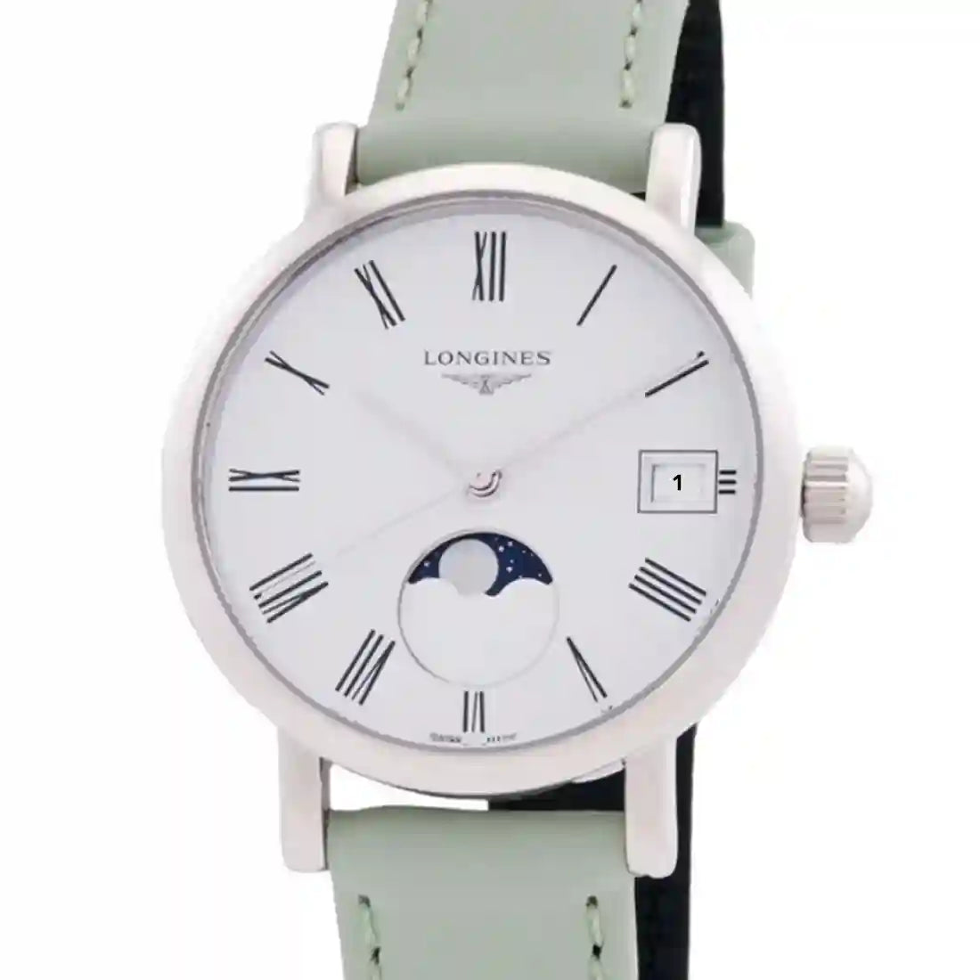 Longines Elegant Quarz Weiß