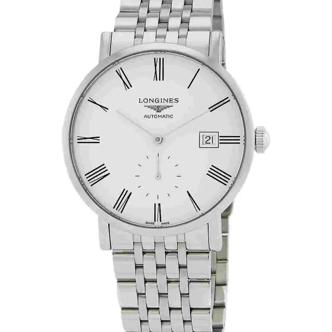 Longines Elegant Automatic Wit 39 mm