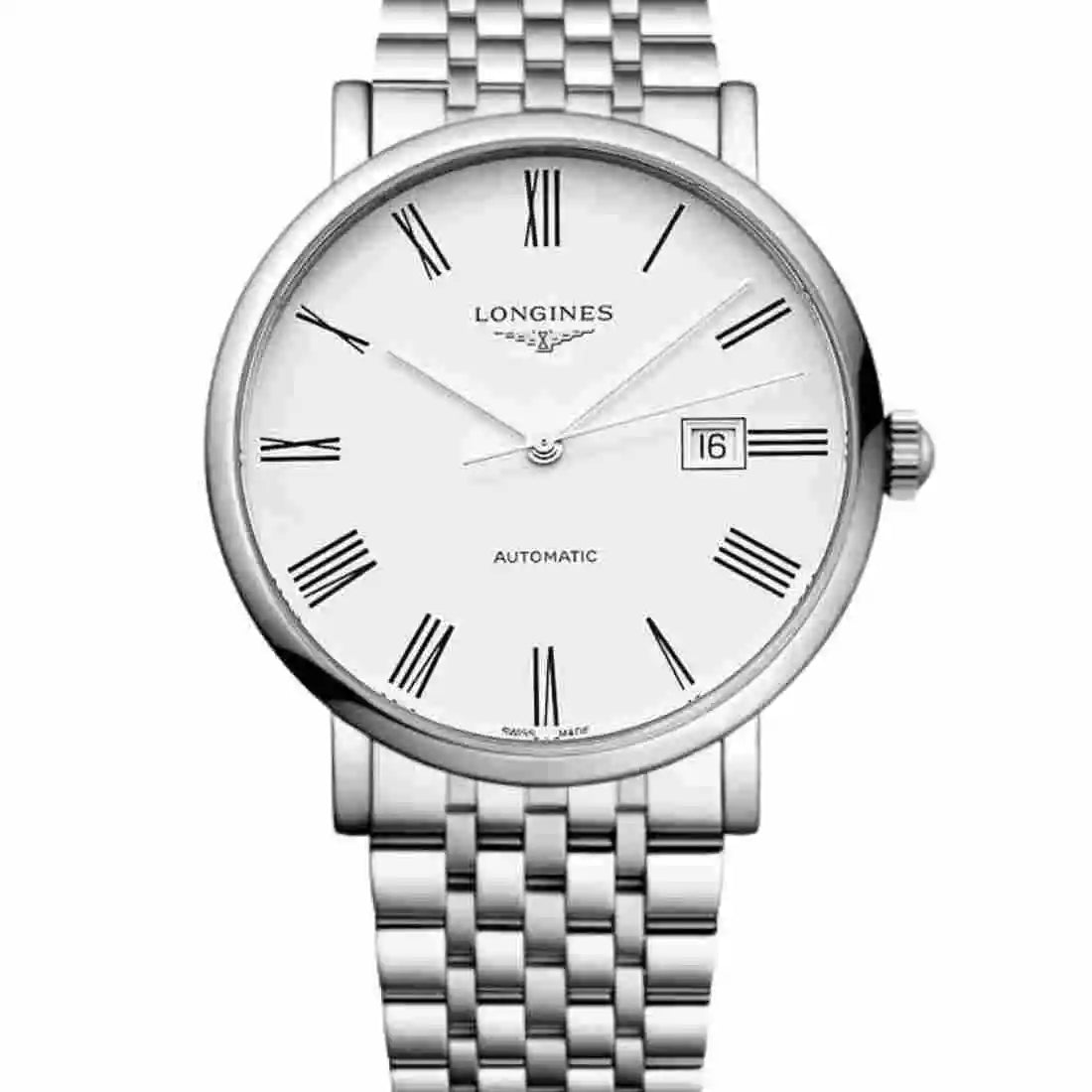 Longines Elegant Automatic Wit 41 mm