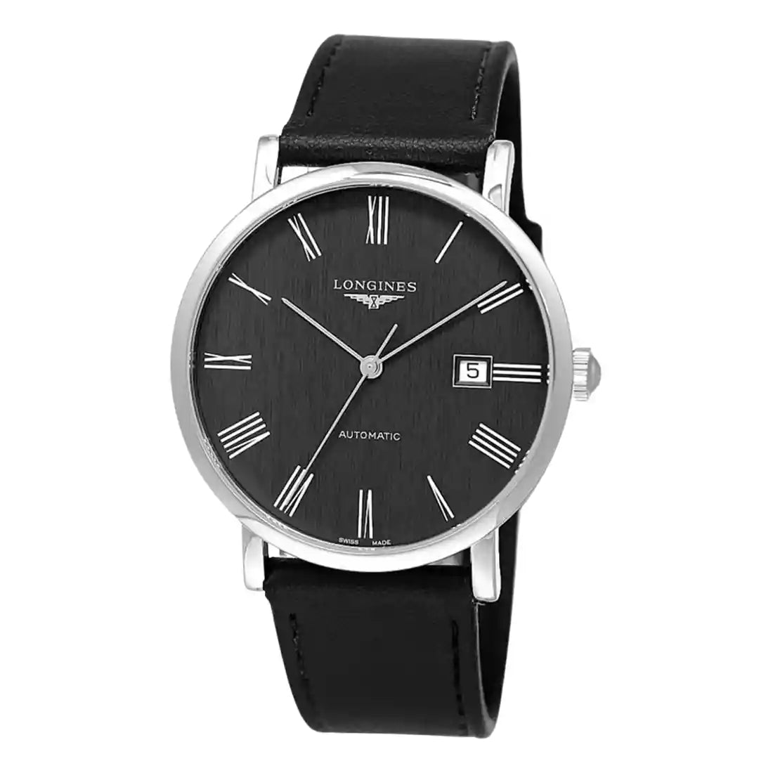 Longines Elegant Automatic Zwart 41 mm