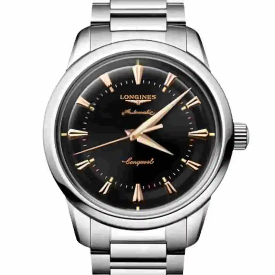 Longines Heritage Automatic Zwart 38 mm