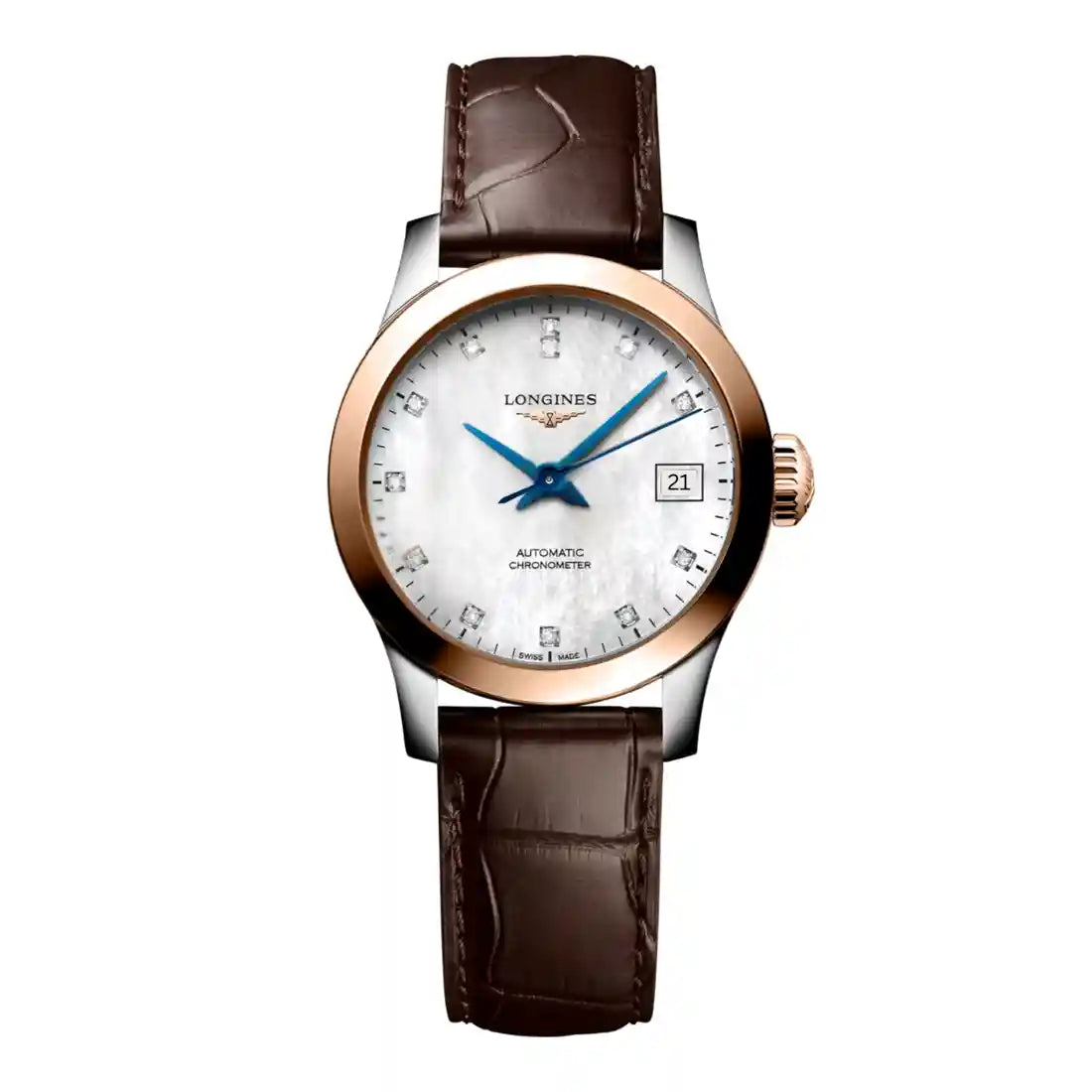 Longines Heritage Automatic Mother of Pearl 26 mm