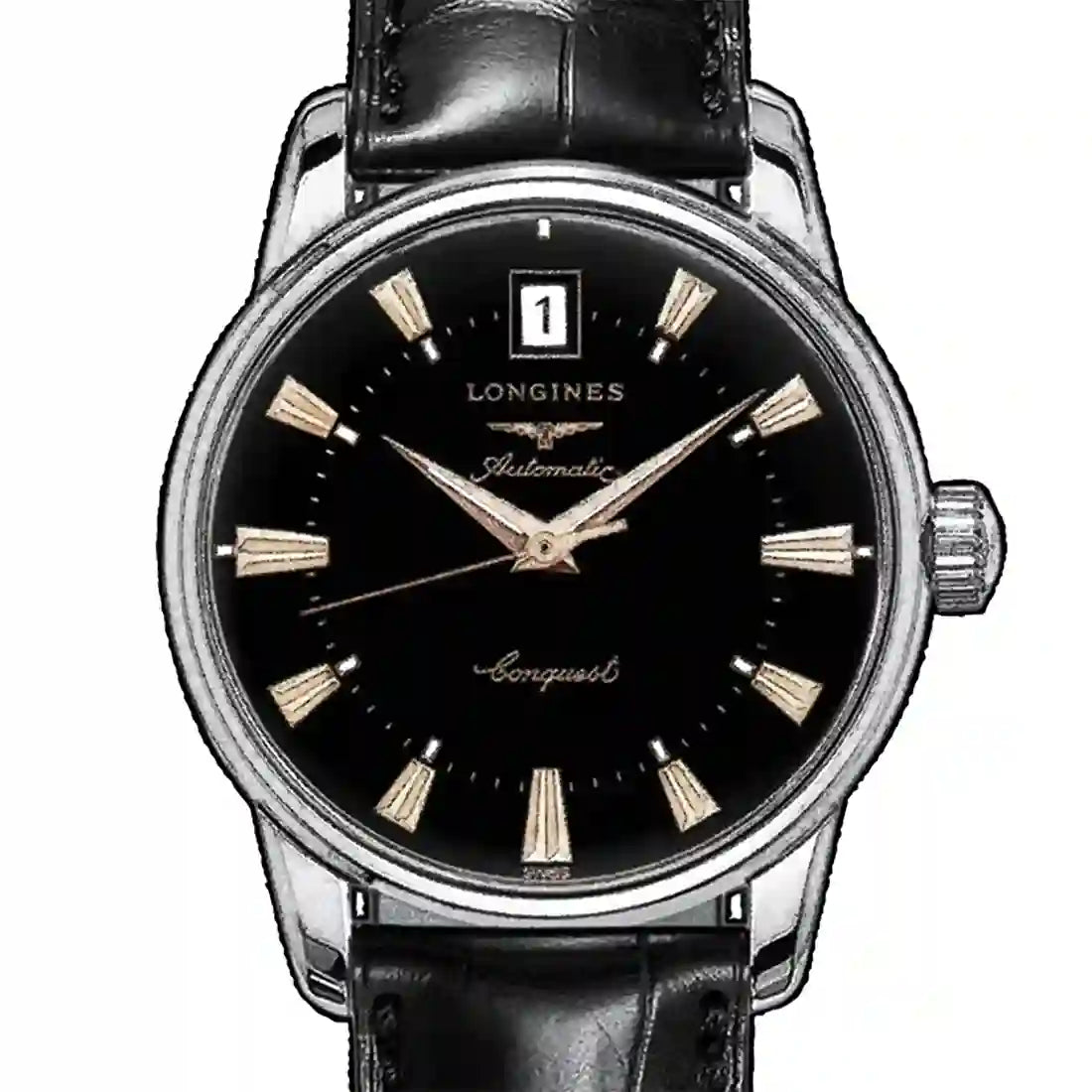 Longines Longines Heritage Automatic Black 35mm