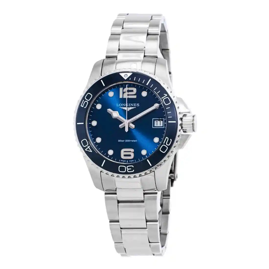 Longines HydroConquest Quartz Blauw 32 mm