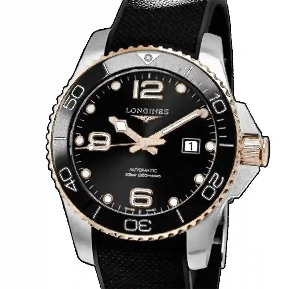 Longines Hydroconquest Automatik Schwarz