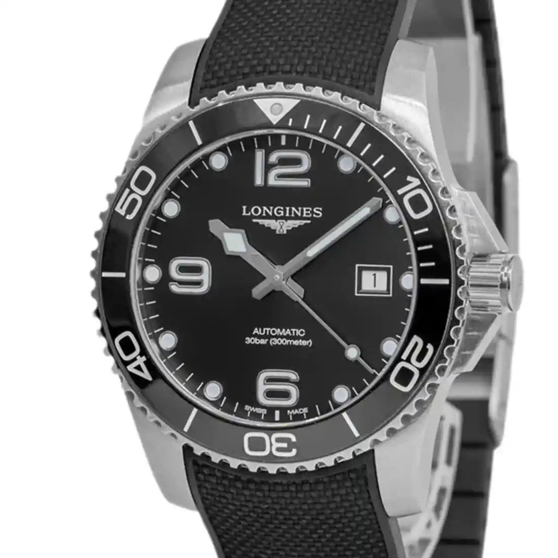 Longines Hydroconquest Automatic Black 41mm